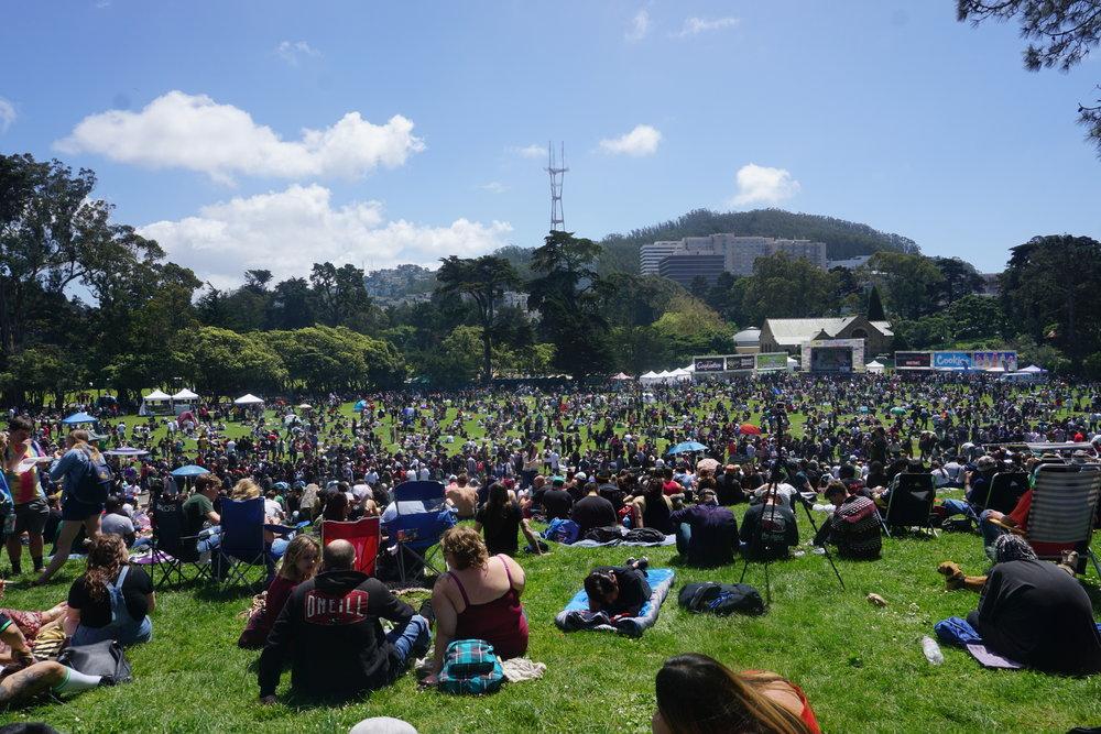 golden state park hippie hill